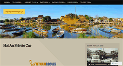 Desktop Screenshot of hoianprivatecar.com